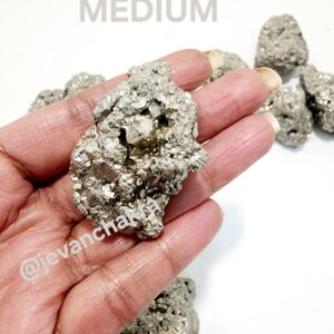 PYRITE CRYSTAL CLUSTER - MEDIUM