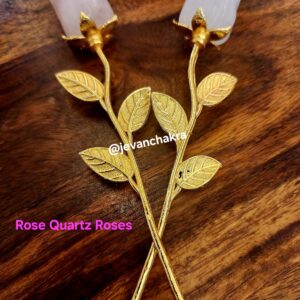Rose Quratz Crystal Rose