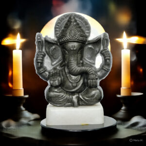 Golden Pyrite Ganesha with Big Ears