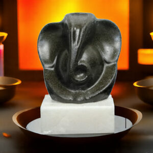 Golden Pyrite Ganesha with Big Stomach