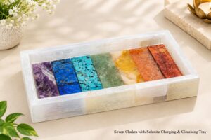 Seven Chakra Cleansing & Charging Tray