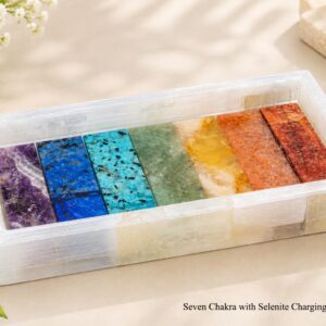 Seven Chakra Cleansing & Charging Tray
